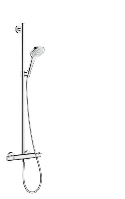 Hansgrohe Croma Select E - Douchesysteem - wit, chroom