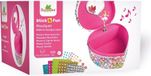 Sycomore Stick'N Fun 3D Mozaïek Boîte à musique, design avec une ballerine en forme de cœur, strass scintillants, pour enfants à partir de 5 ans
