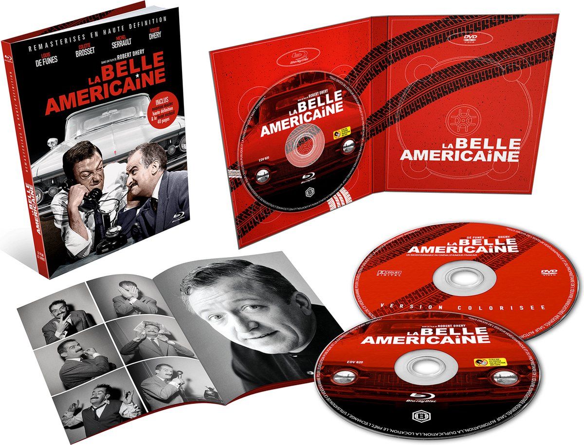 LCJ La belle américaine - Edition Collector Mediabook - Combo Blu-Ray + DVD