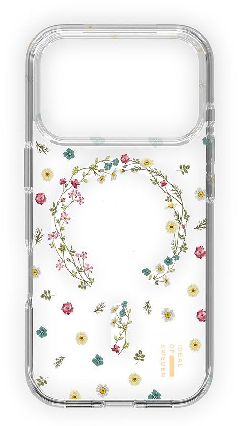iDeal of Sweden Clear Case MagSafe geschikt voor iPhone 17 Pro Max - Petite Floral
