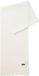 Hugo Boss BOSS Alblas sjaal wol - heren sjaal gebreid - wit