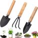 Merkloos Mini Tuingereedschap Set - 3-delige set - Geschikt voor kinderen - Veilig materiaal