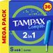 Tampax Compak Super Tampons - Tampons met Inbrenghuls - 36 stuks