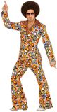 W Groovy George 70s Heren Kostuum, Luchtbellen Man