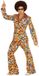 W Groovy George 70s Heren Kostuum, Luchtbellen Man