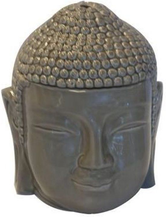 Scentchips brander buddha kop grijs - taupe Waxbrander