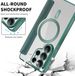 Techsuit SmartMag Book Case Samsung Galaxy S26 Ultra Vert