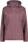 CMP Veste imperméable femme avec capuche, prune/rose
