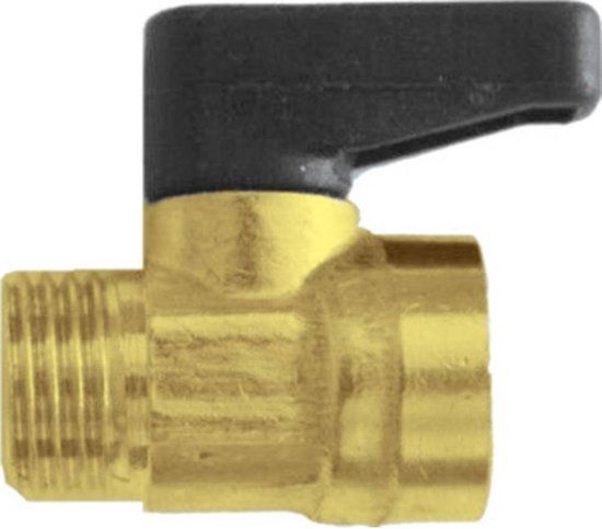 Aerotec 2005001ZLOSE Persluchtafvoerventiel voor condens - 3/8 inch - 1 stuk