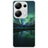 Xiaomi Redmi Note Aurores boreales Verstevigd hoesje met sublimatie bedrukking