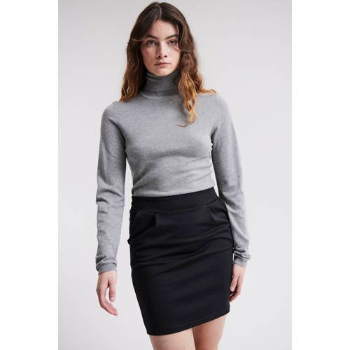 ICHI IHMAFA Fine Knit Sweater - Grey