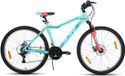 HILAND Mountainbike Dames - 26 Inch - 18 Versnellingen - Lichtgewicht Aluminium Frame - Verende Voorvork - Dubbele Schijfremmen