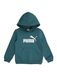 PUMA Sweatshirt 'Ess No. 1' petrol / wit