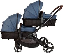 BabyGO Zusterauto Twiner Blue blauw