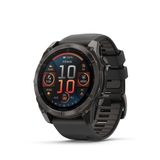 Garmin Fenix 8 Sapphire AMOLED 51mm - Carbon Gray DLC Titanium - Multisport GPS Smartwatch - Zwart/Grijs