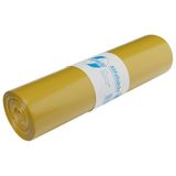 Vuilniszakken DEISS PREMIUM Vuilniszakken, geel, 70 l, 25 stuks