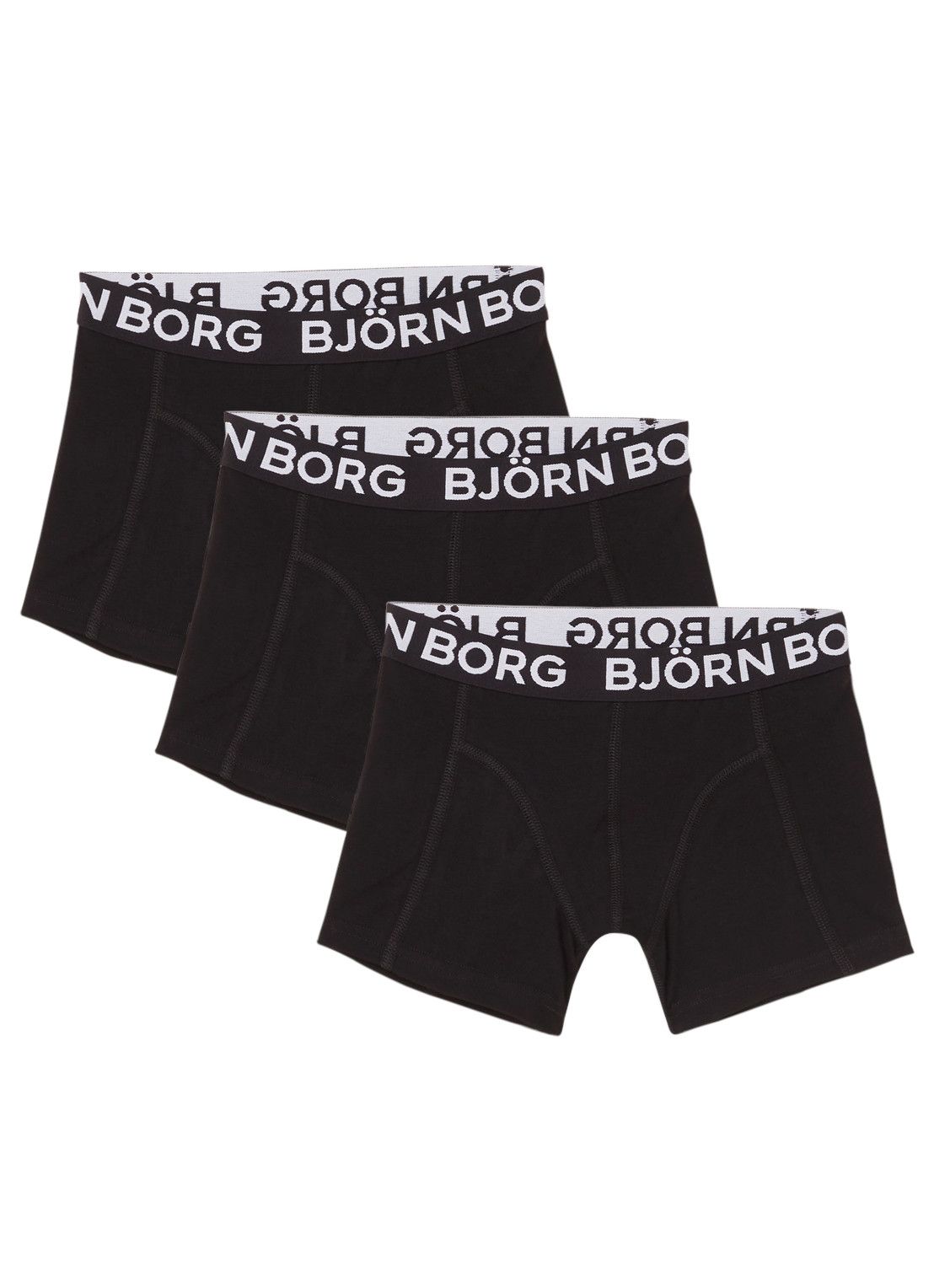 Björn Borg Boxershorts met logoband in 3-pack - 7321464579028