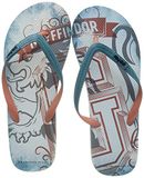 Merkloos / Sans marque Harry Potter - Slippers - Gryffindor - Maat 42
