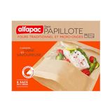 ALFAPAC - 6 papillotzakken – traditionele ovens en magnetron – gemaakt in Frankrijk