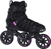 Tempish Wenox Top 100 Dames Skeelers - 4x100mm Wielen - Speed / Fitness Inline Skates - Zwart Roze - Maat 41