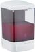 Merkloos Relaxdays Zeepdispenser Wandmontage - 1000 ml - Wit/Grijs - ABS