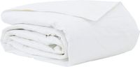 vidaXL Zomer dekbed 240 x 220 cm katoen wit
