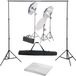 vidaXL Fotostudioset met verlichtingsset en achtergrond