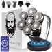 Sansbeauté SkullSharp PRO 6-in-1 Scheerapparaat voor Mannen - Elektrisch, Nat & Droog, Draadloos Opladen