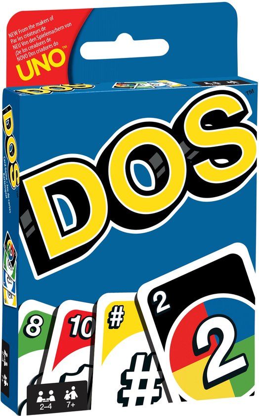 Mattel Games UNO Dos - Denkspel - Nederlands - Vanaf 7 jaar