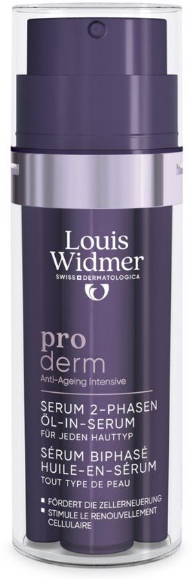 Louis Widmer Proderm Tweefasig Serum Olie-in-Serum Geparfumeerd - 35 ml