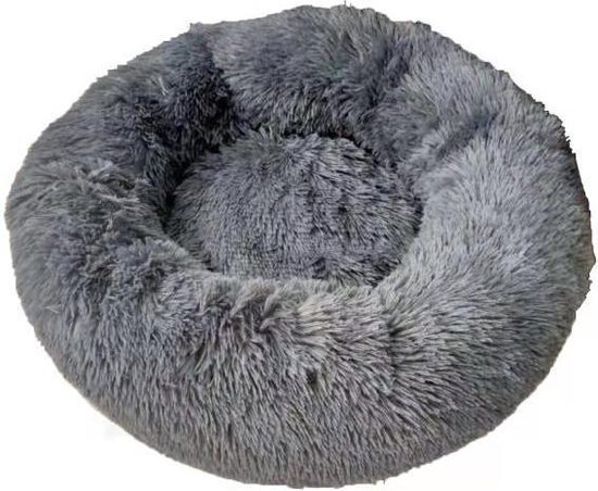 Fuegobird Kattenmand - Kattenhuis - Kattenbed - Kattenkussen - Hondenmand - 62 x 62 x 21 cm donker grijs