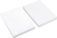 Sans marque 100 Pièces Papier Cartonné 4x6 Cartes Mémoire Étude Blanc Carton