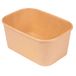 50 Natuurlijke Kracht 50 stuks - rechthoekige containers 1000 ml 330 + 30 Pe G/M2 17,3 x 12,3 x 7,5 cm