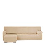 Eysa Lichte bankovertrek voor chaise longue, met korte arm aan de linkerkant, kleur: beige