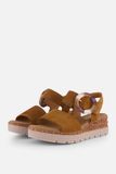 Gabor Sandalen cognac Suede - Dames - Maat 40