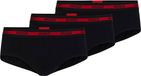 Hugo Planet 10249742 01 Slip 3 Stuks Zwart XXL