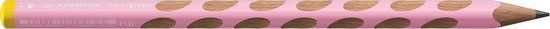 STABILO EASYgraph S Pastel potlood, HB, 3,15 mm, voor linkshandigen, roze 6 stuks