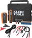 Klein Tools ET450EU Uitgebreide kabelzoeker voor spanningsvoerende en spanningsvrije circuits, lcd-display en zaklamp, volgt leidingen, zekeringen en onderbrekers, met zender, ontvangsten