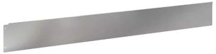 Bordure de gazon 10 pcs 100 x 12 cm Acier inoxydable argent