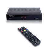 Xoro HRT 8730 DVB-C kabelontvanger met USB 2.0 mediaspeler, PVR Ready, Timeshift, geschikt voor alle kabelnetwerken, zwart