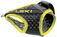 LEKI Unisex volwassenen Trigger Shark Frame Strap MesH, zwart-geel, S-M-L