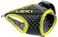LEKI Unisex volwassenen Trigger Shark Frame Strap MesH, zwart-geel, S-M-L
