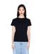 A|X Armani Exchange Rhine Stone Big Tone On Tone Logo Simple T-shirt Femme