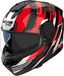 Nolan N80-8 Decurio 365, casque intégral, couleur: Noir/Gris/Rouge/Blanc, taille: XXL