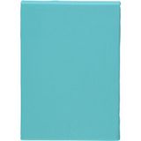 Bassetti Hoeslaken 558 turquoise katoen/elastaan, afmetingen: 140cm x 200cm, 160cm x 220cm, 9239367
