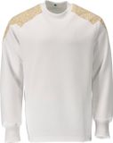 Mascot Food & Care Sweatshirt 20084-932 - wit/kerriegeel - S