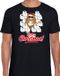 Bellatio Decorations Fout Kerstshirt Merry Christmas zwart voor heren