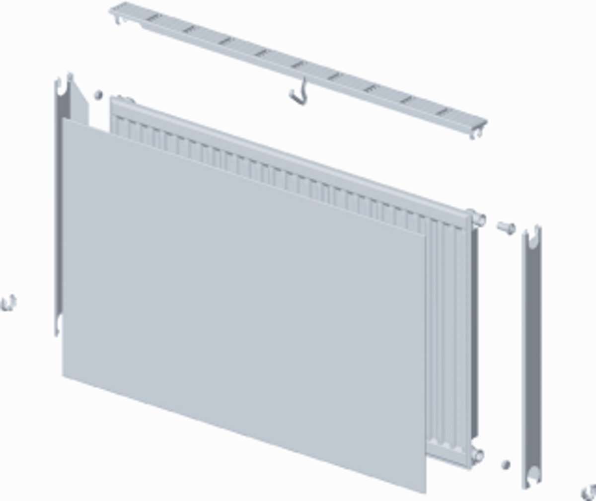 Stelrad Henrad Everest Plan vlakke voorzijde type 11 400 x 500