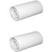 Terre De Nuit Lot De 2 Draps Housse Jersey Blanc Bonnet 40 cm 180x190