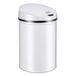 Ribelli 500373 automatische sensor afvalbak Roestvrijstalen afvalbak 30 40 50 60L, wit, 60 l